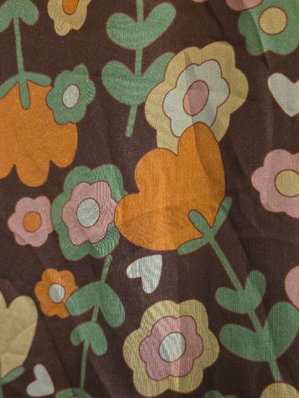 Smak Parlour Unique Vintage Retro Floral Shift Dress with Pink Collar - Picture 6 of 7